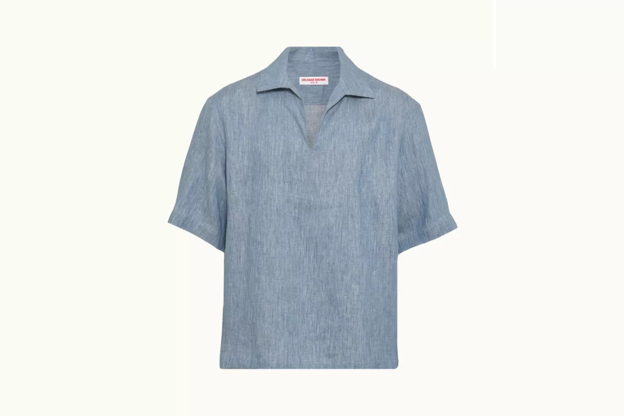 1 Vincent Linen Shirt by Orlebar Brown