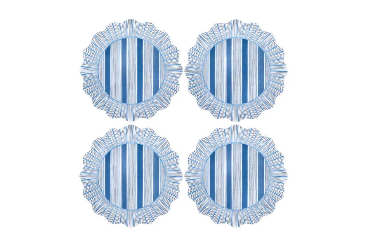 2 Cabana Stripe Melamine