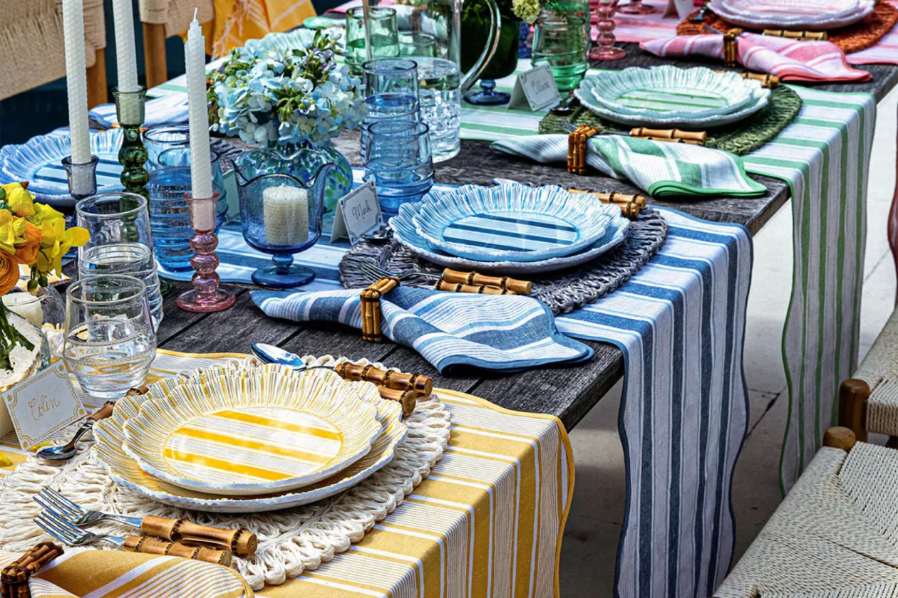 5 Cabana Stripe Melamine