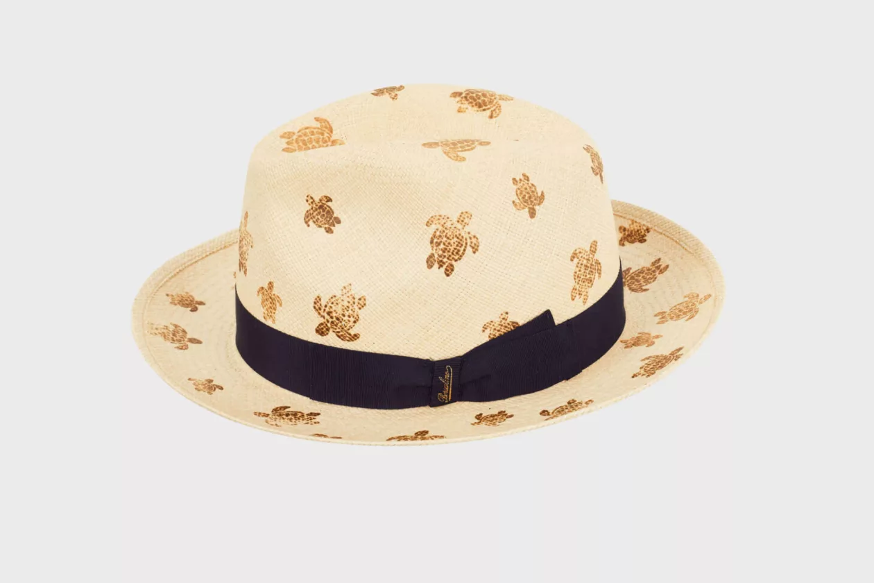 2 Men Straw Hat Vilebrequin x Borsalino