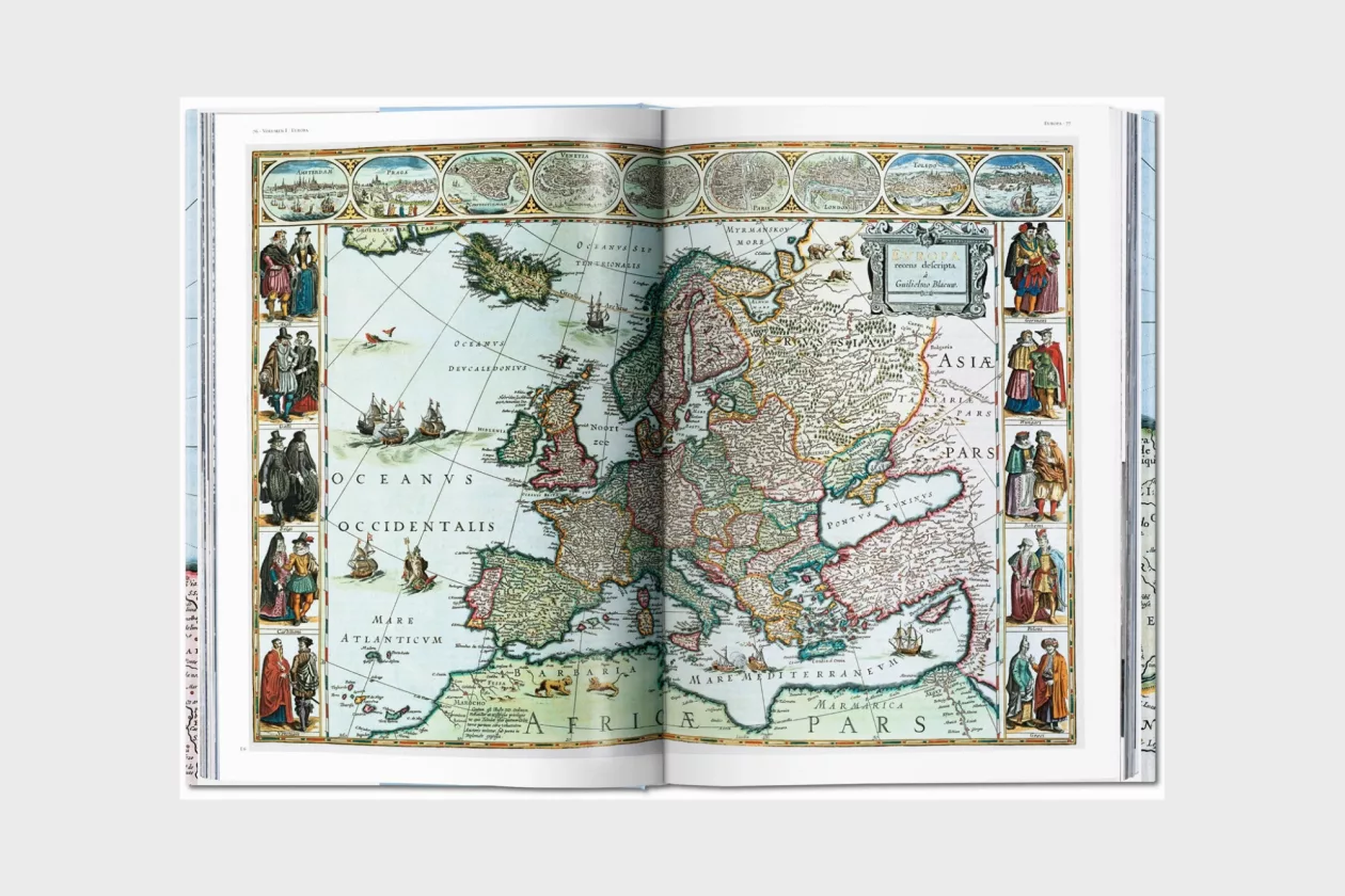 4 Joan Blaeu Atlas Maior of 1668