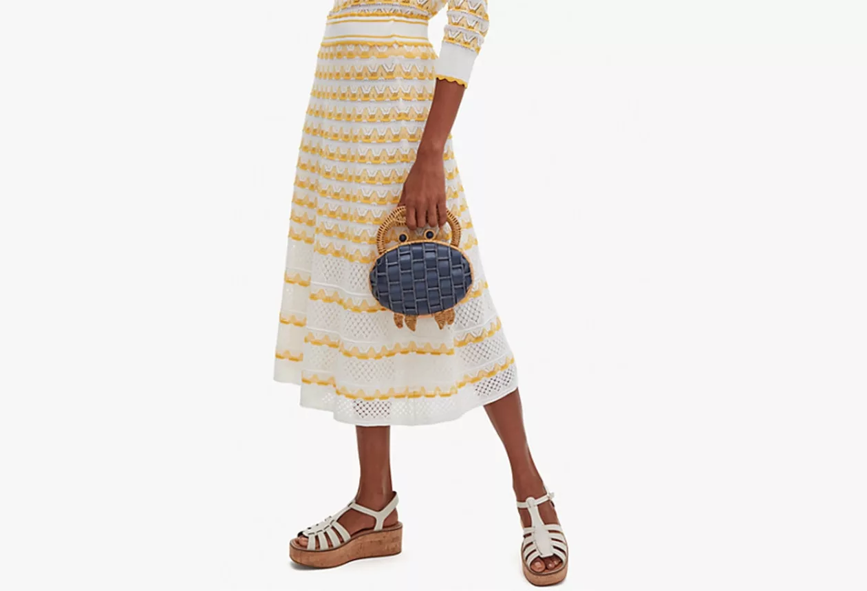 Shelly Wicker Crab Crossbody 2