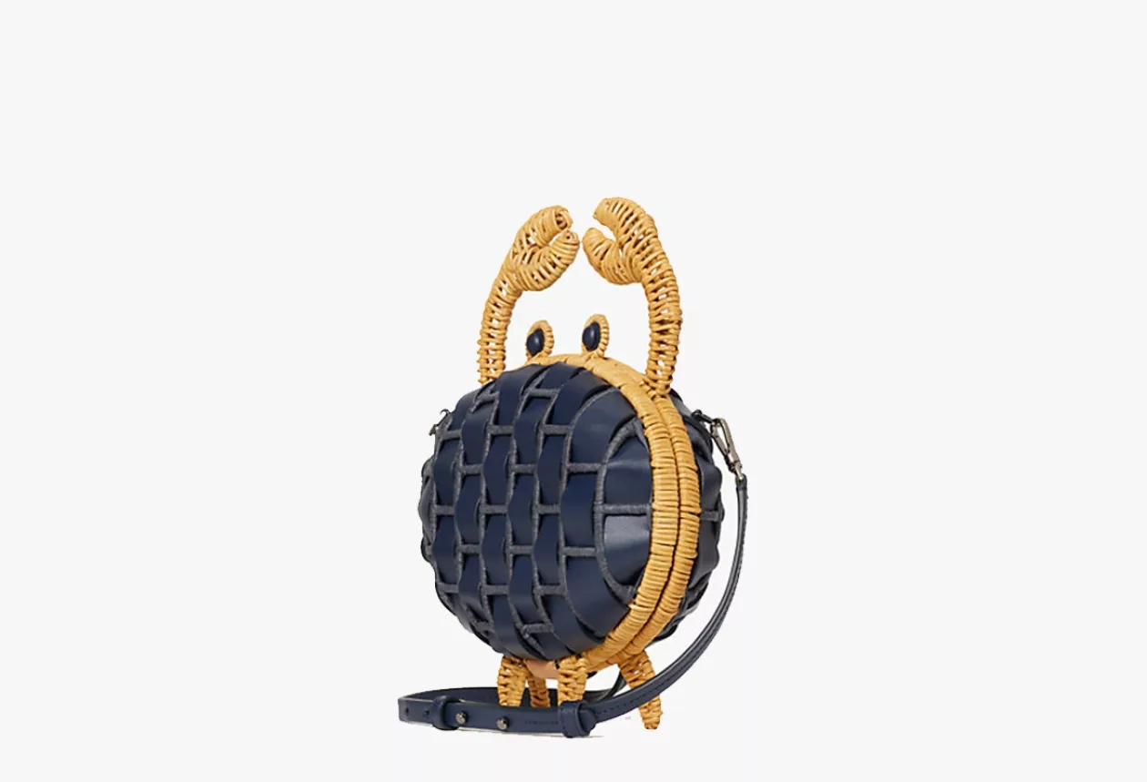 Shelly Wicker Crab Crossbody 3
