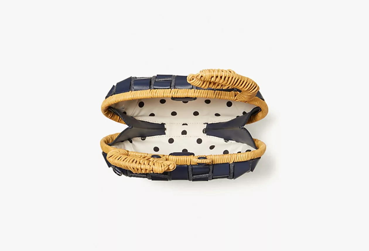Shelly Wicker Crab Crossbody 4