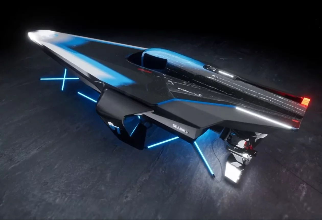 Race Bird Electric Powerboat 2