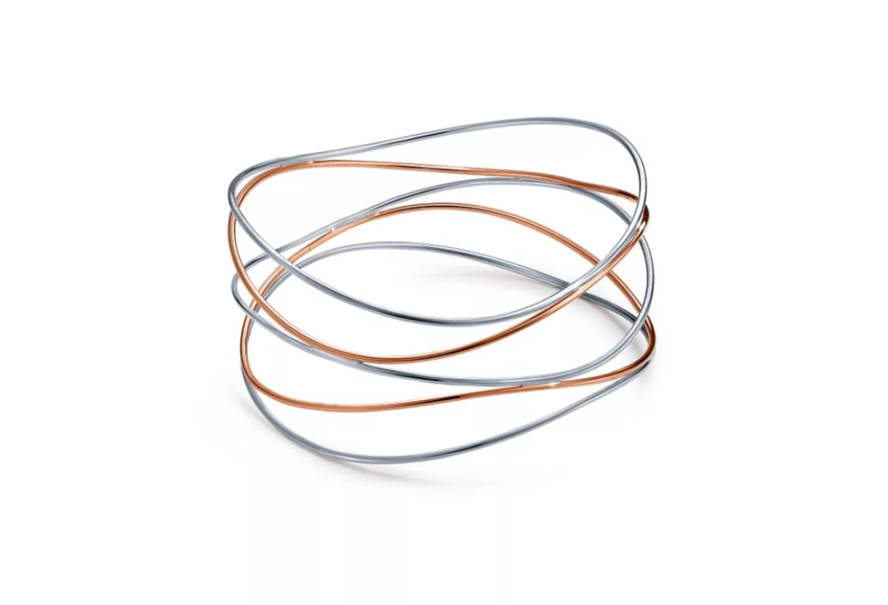 Tiffanys Wave Five Row Bangles 2