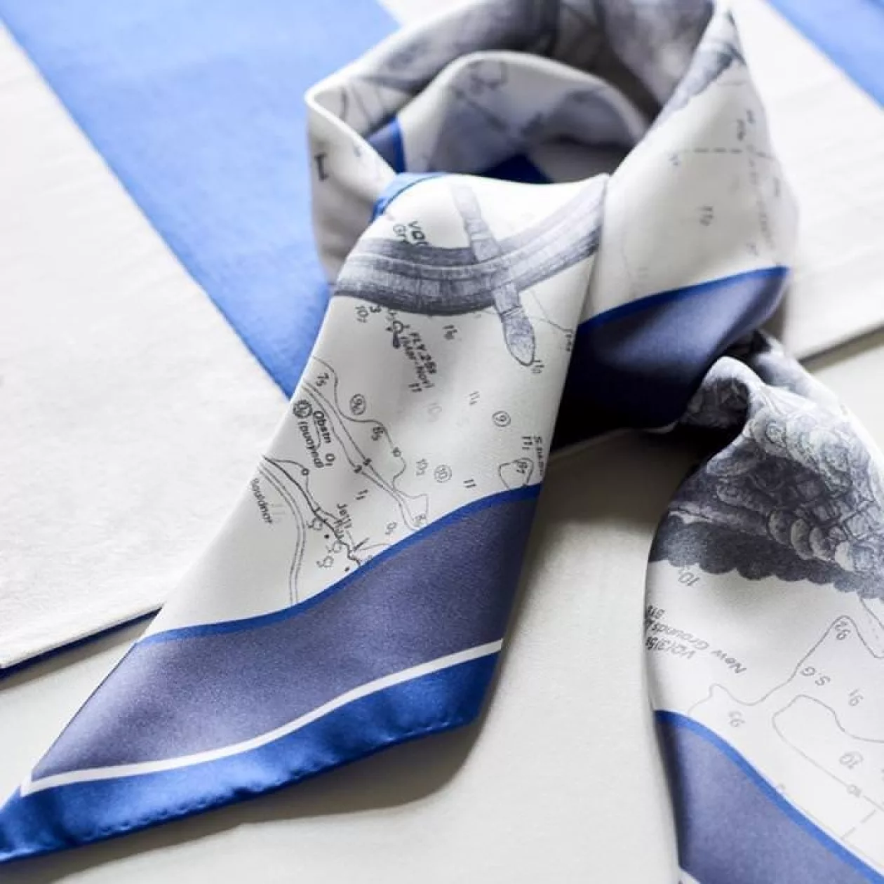 XV Signature Silk Scarf 4