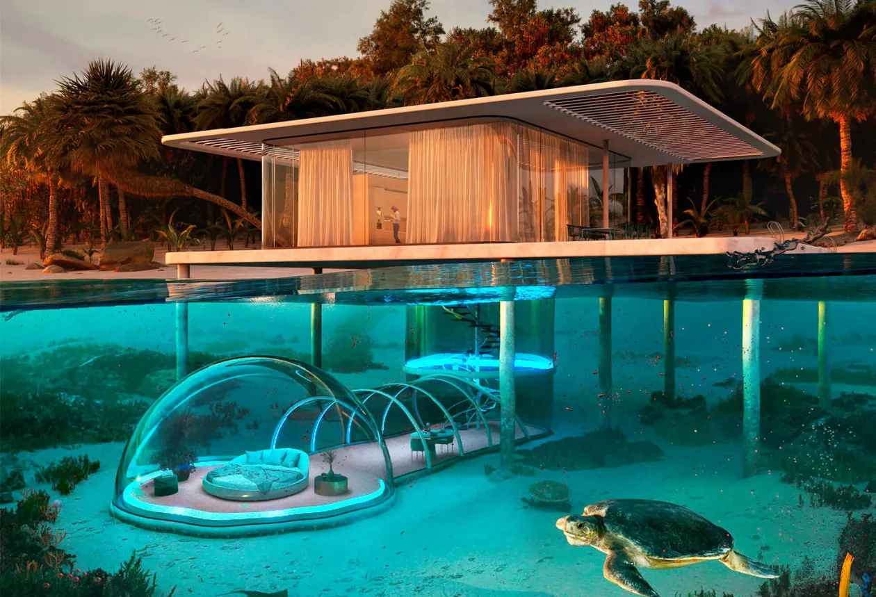 Underwater Bubble in Koh Phangan Thailand