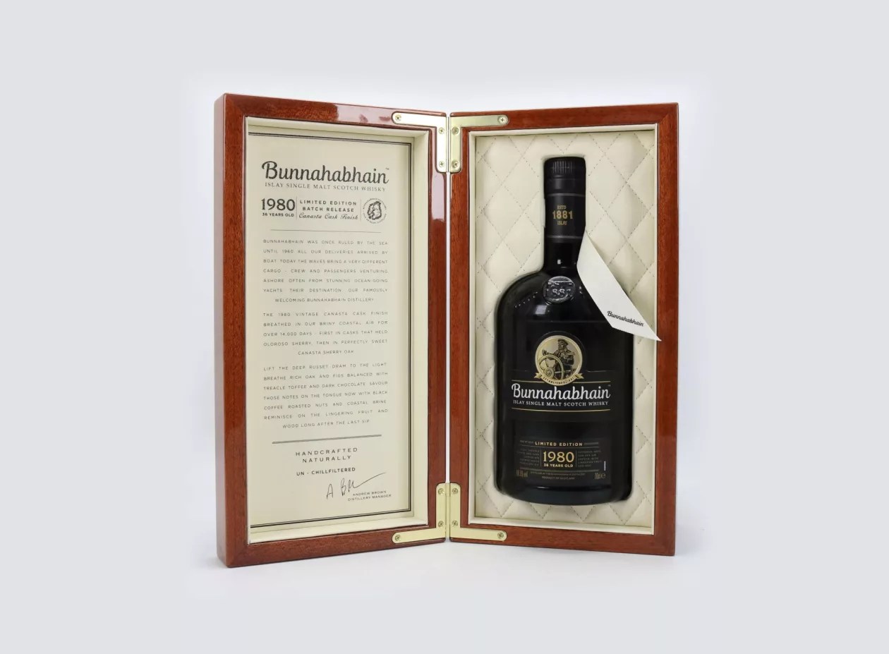 Bunnahabhain 1980 Canasta Cask Finish supremarine 2