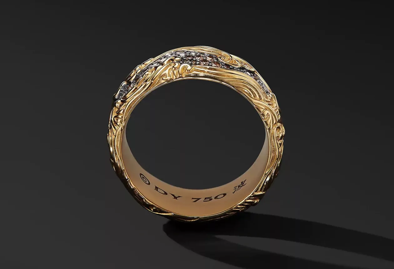 Waves Band Ring David Yurman 1