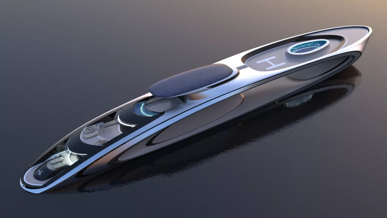 Lazzarini superyacht shape supremarine 1