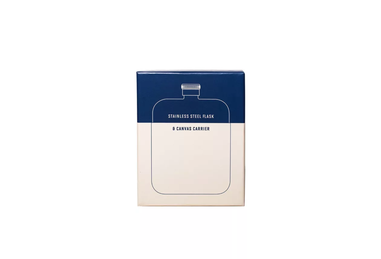 FLASK WITH CANVAS CARRIER 3