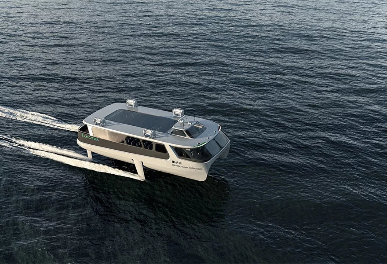 Electra the Electric Foiling Ferry 2