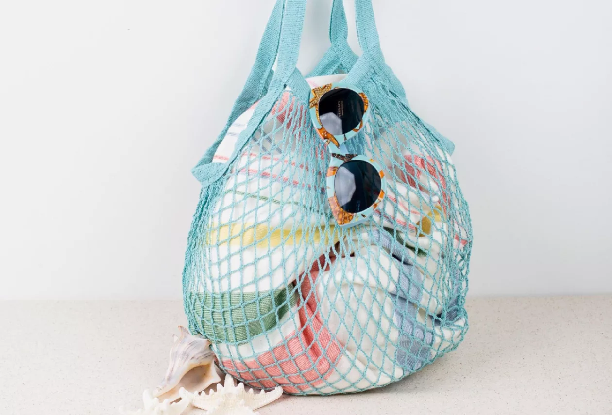 OCEANISTA BEACH NET MARKET TOTE 1