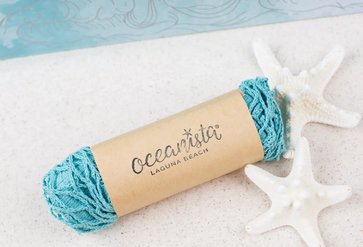 OCEANISTA BEACH NET MARKET TOTE 4