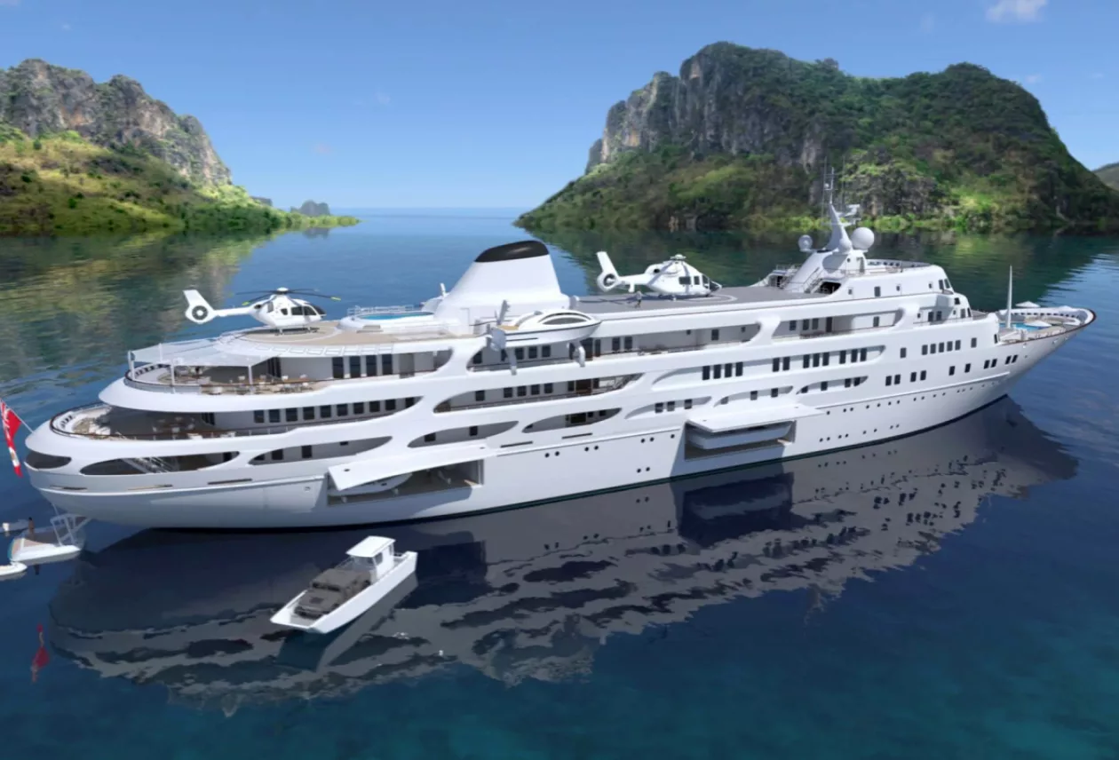 394 Foot Ice Class Explorer Yacht to Cruise to the Arctic 2