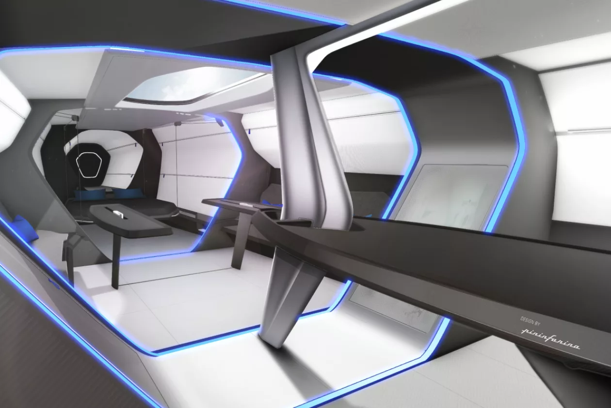 Pininfarinas New 70 Foot Foiling Hyperboat Concept 4