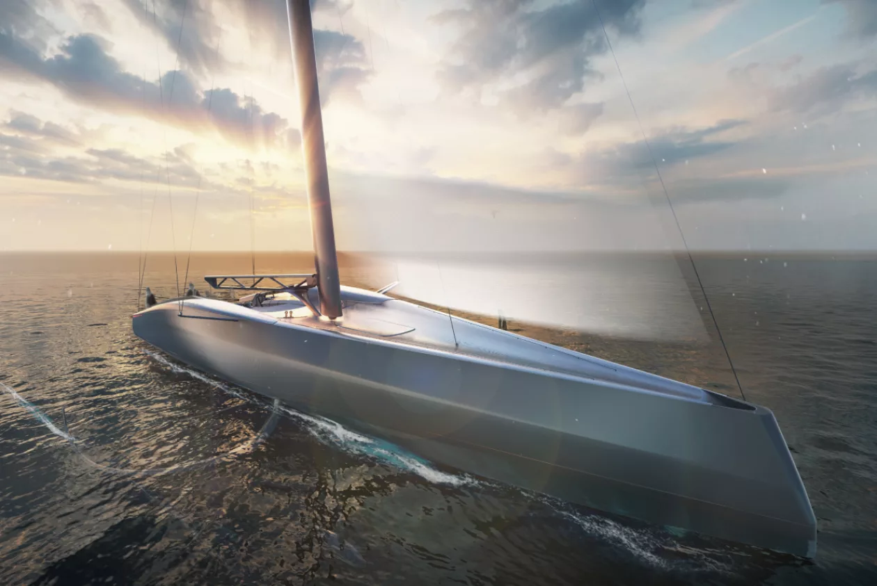 Pininfarinas New 70 Foot Foiling Hyperboat Concept 6