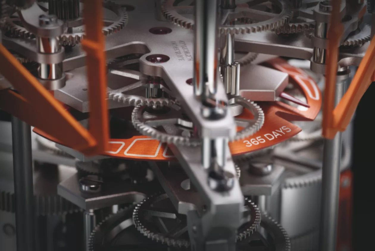 ULYSSE NARDIN UFO TABLE CLOCK 2