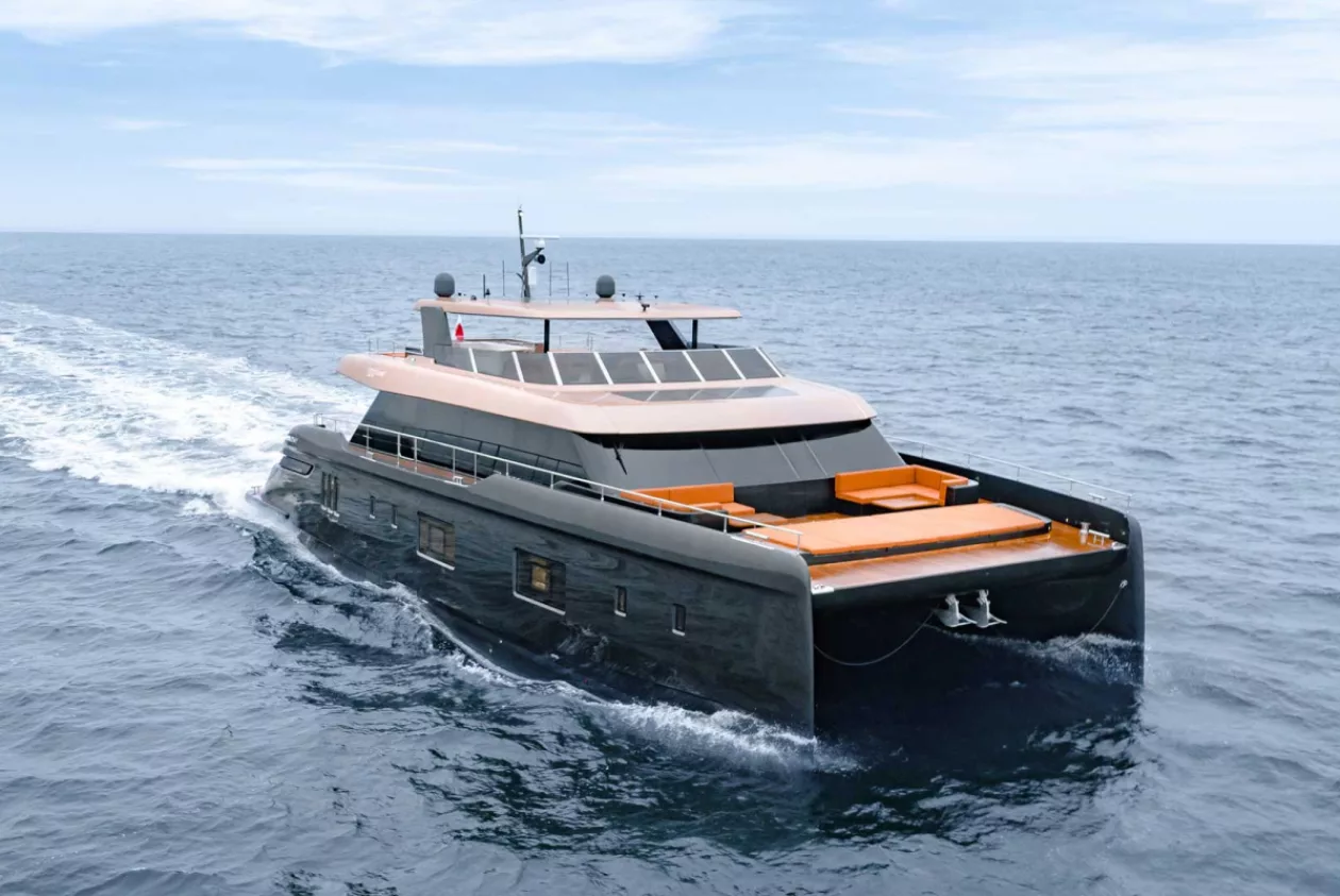 Sunreefs Lavish New 96 Foot Super Cat 1