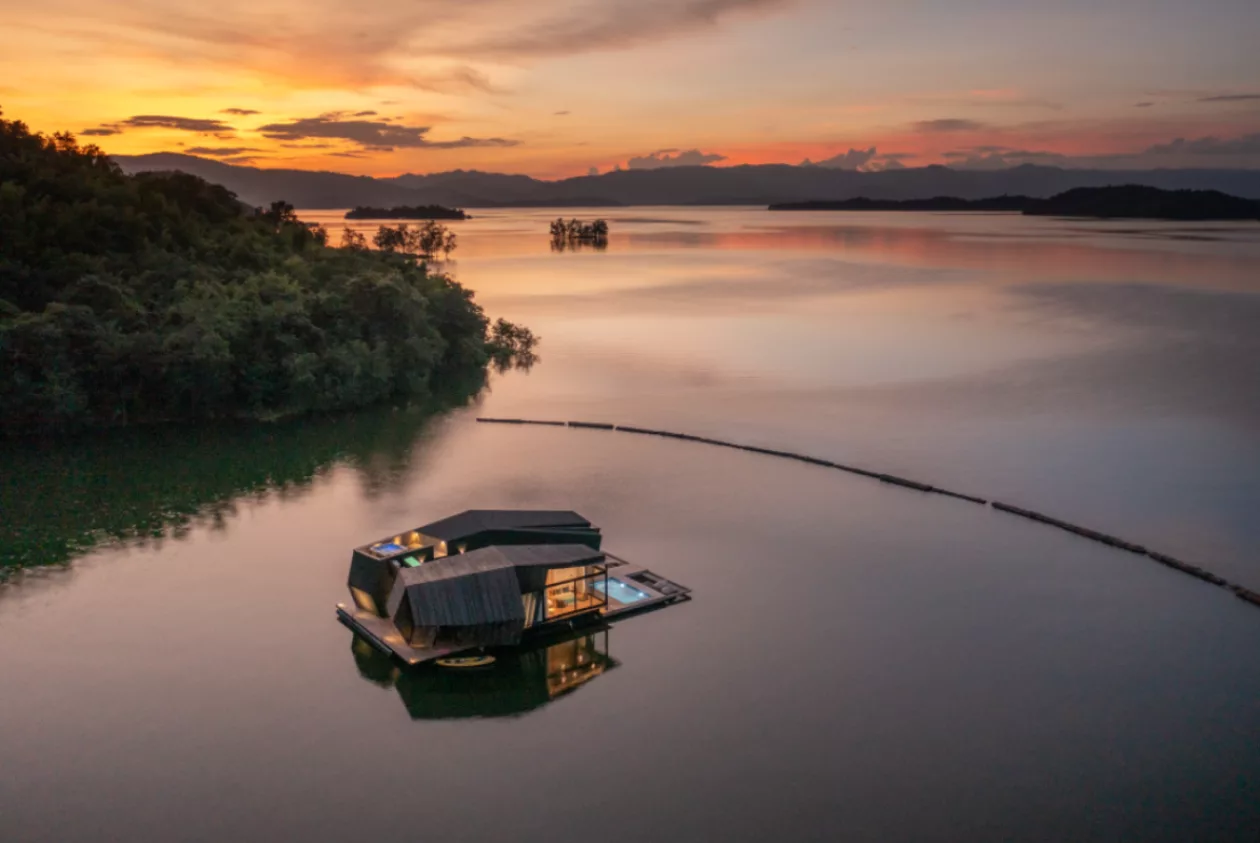 Pla 2 Private Floating Resort in Si Sawat Thailand 1