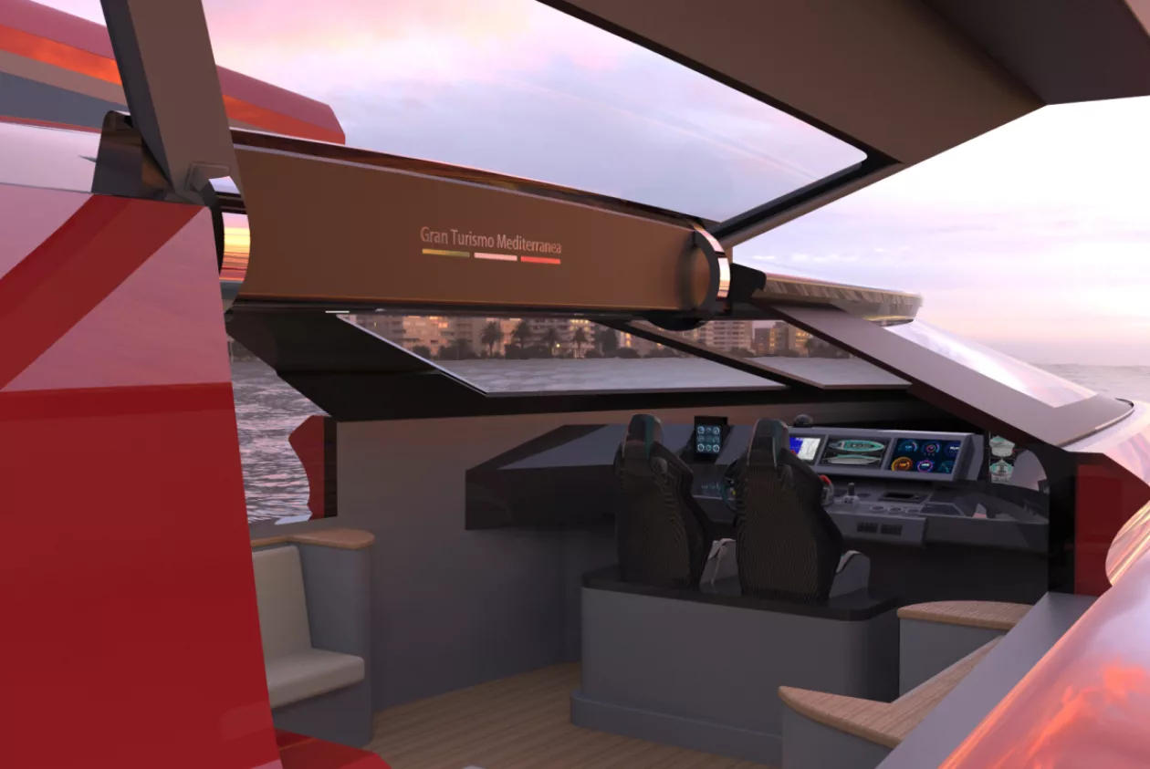 This Ferrari Inspired 88 Foot Yacht Concept 5