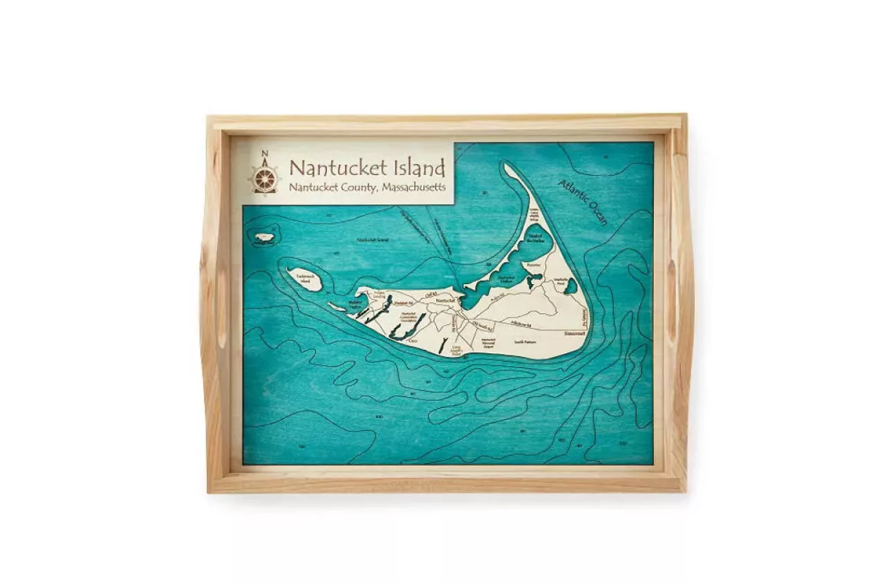 Coastal and Lake Art Serving Trays 3