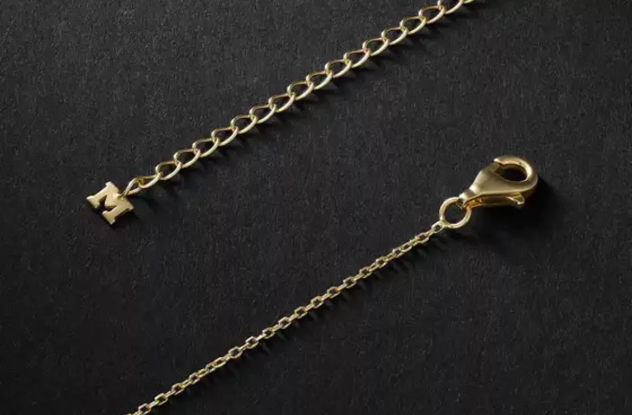 Mateo Nautical Sailor Gold Necklace 1