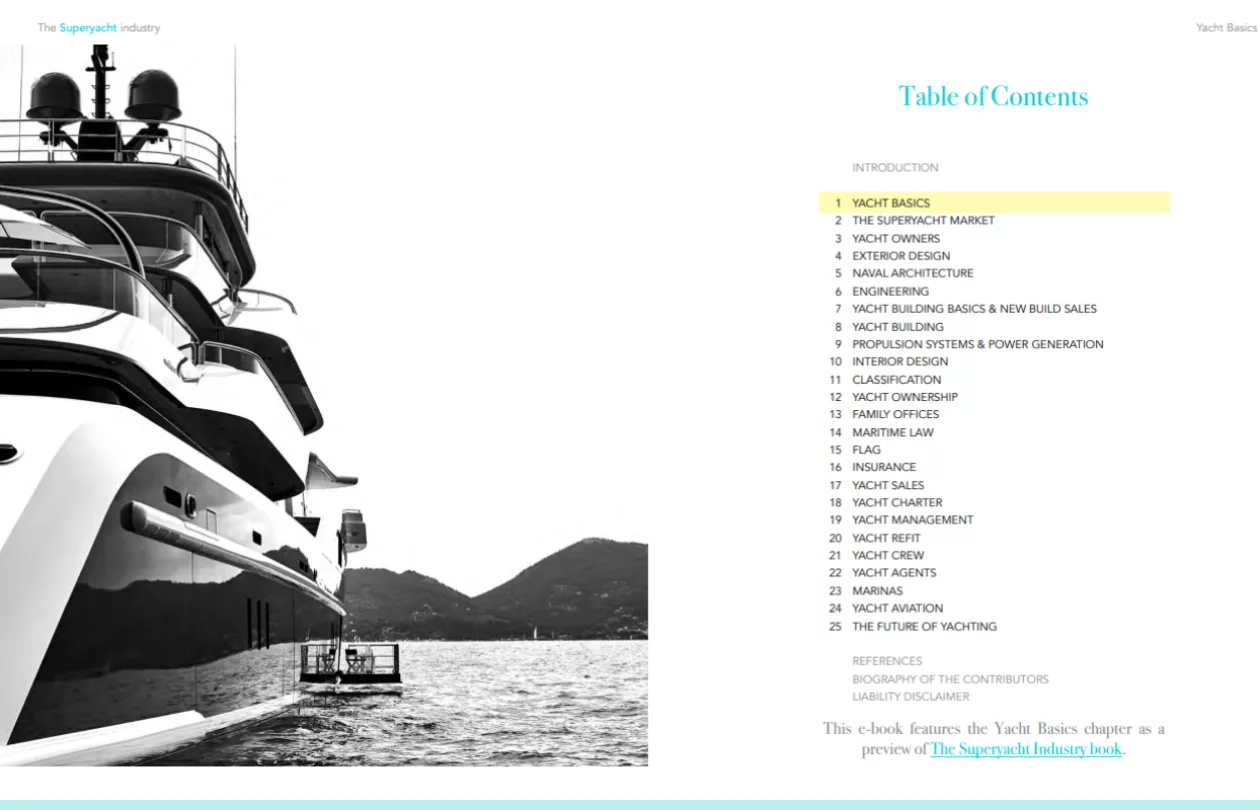 THE SUPER YACHT INDUSTRY BOOK 2