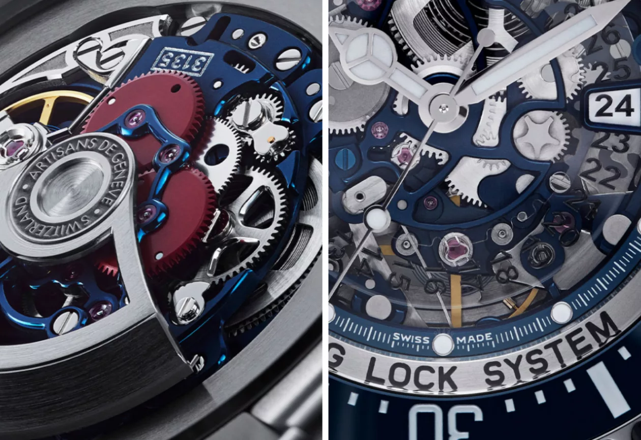 ARTISANS DE GENEVE GRAND BLEU ROLEX DEEPSEA WATCH 21