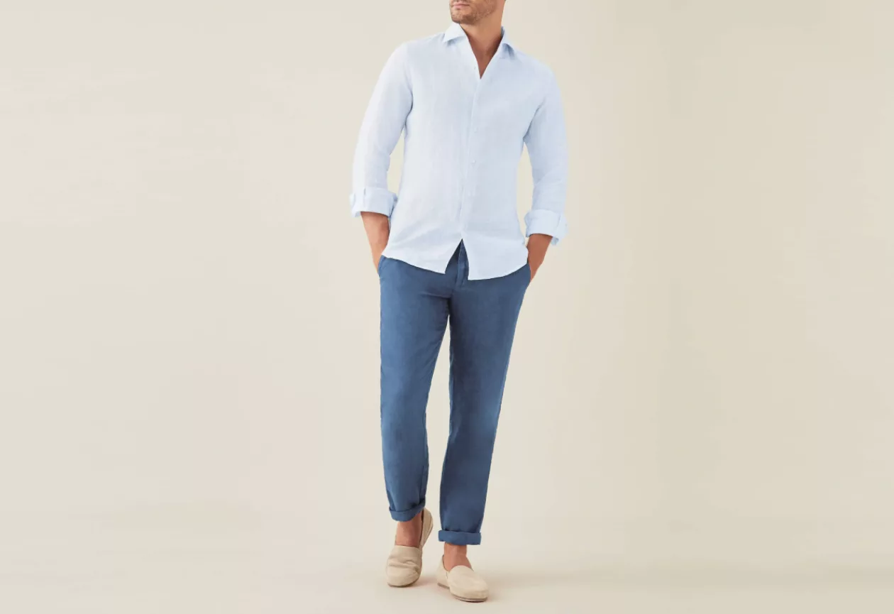 Luca Faloni Portofino Linen Shirt 1