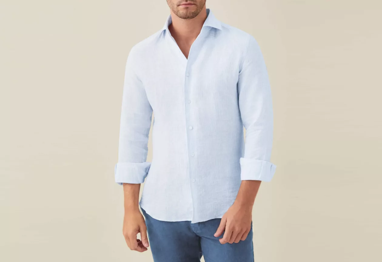 Luca Faloni Portofino Linen Shirt 31
