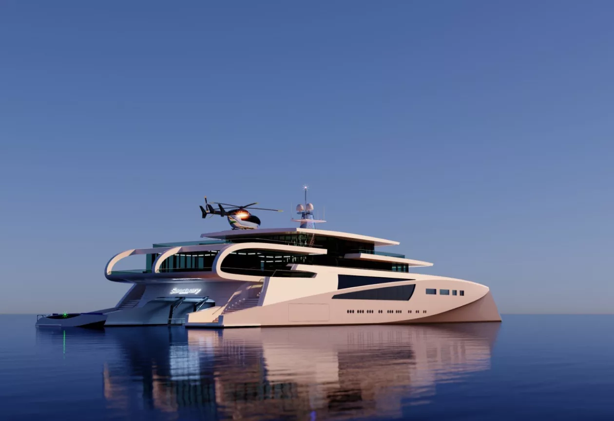 NICK STARK PROJECT M CATAMARAN CONCEPT 7