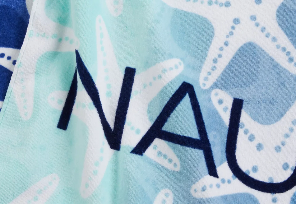 STRIPED STARFISH PRINTED BEACH TOWEL FROM NAUTICA 1