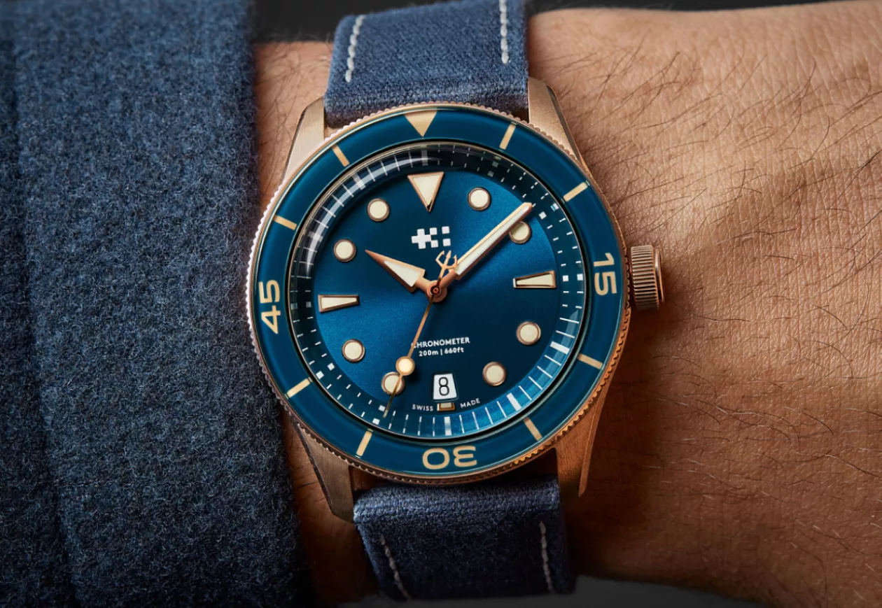 Christopher Ward Watch C65 Aquitaine Bronze 12
