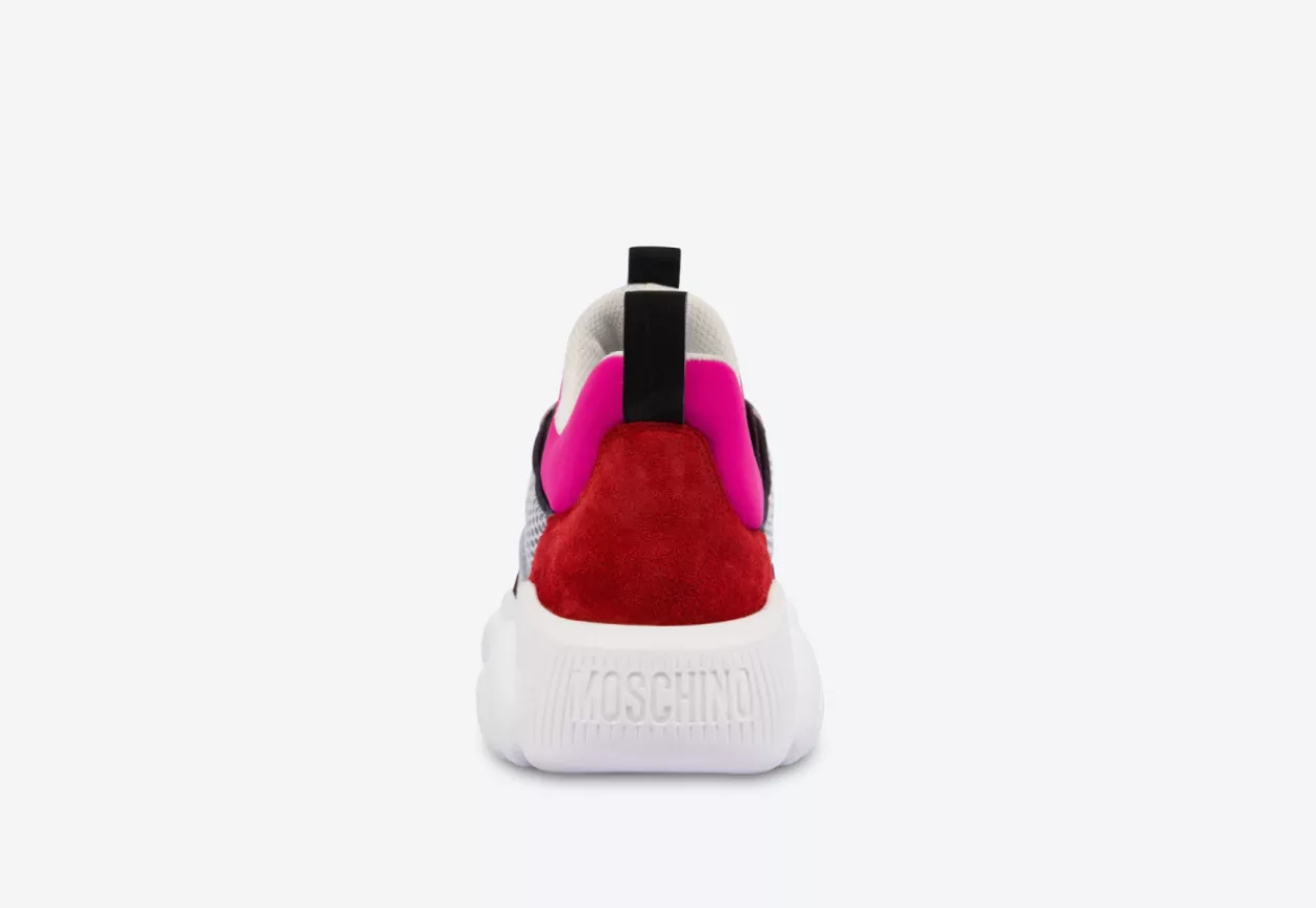 MOSCHINO RECYCLE TEDDY SHOES MULTICOLOURED 3