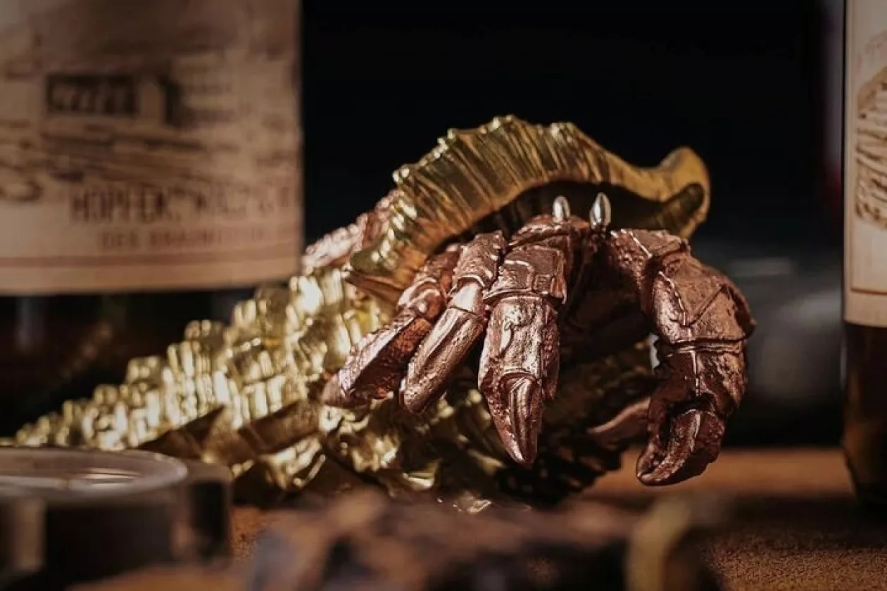 BRONZE HERMIT CRAB BOTTLE OPENER 1