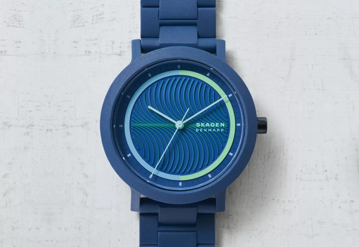 Aaren Ocean Three Hand Ocean Blue tide ocean material Watch 8