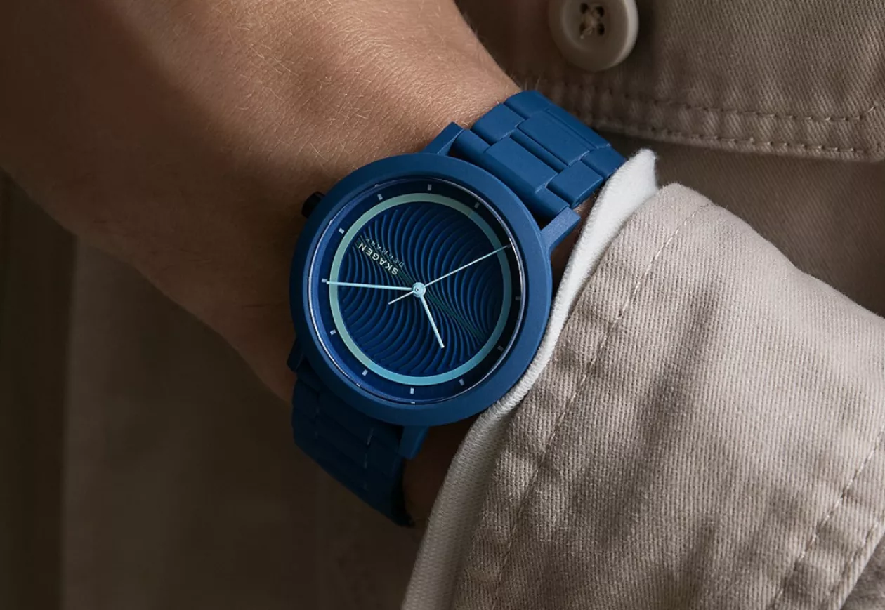 Aaren Ocean Three Hand Ocean Blue tide ocean material Watch 5