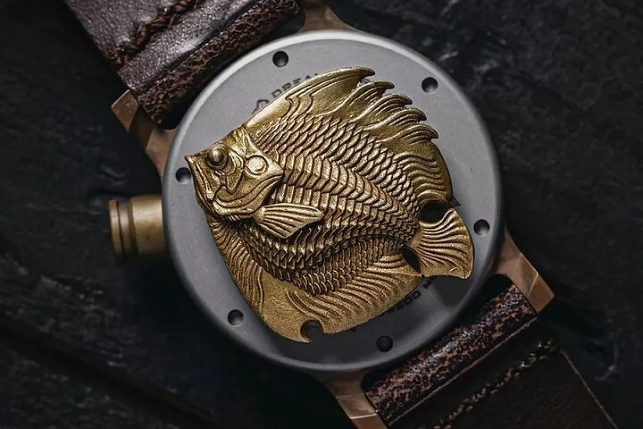 BRASS ANGELFISH LETTER OPENER 3