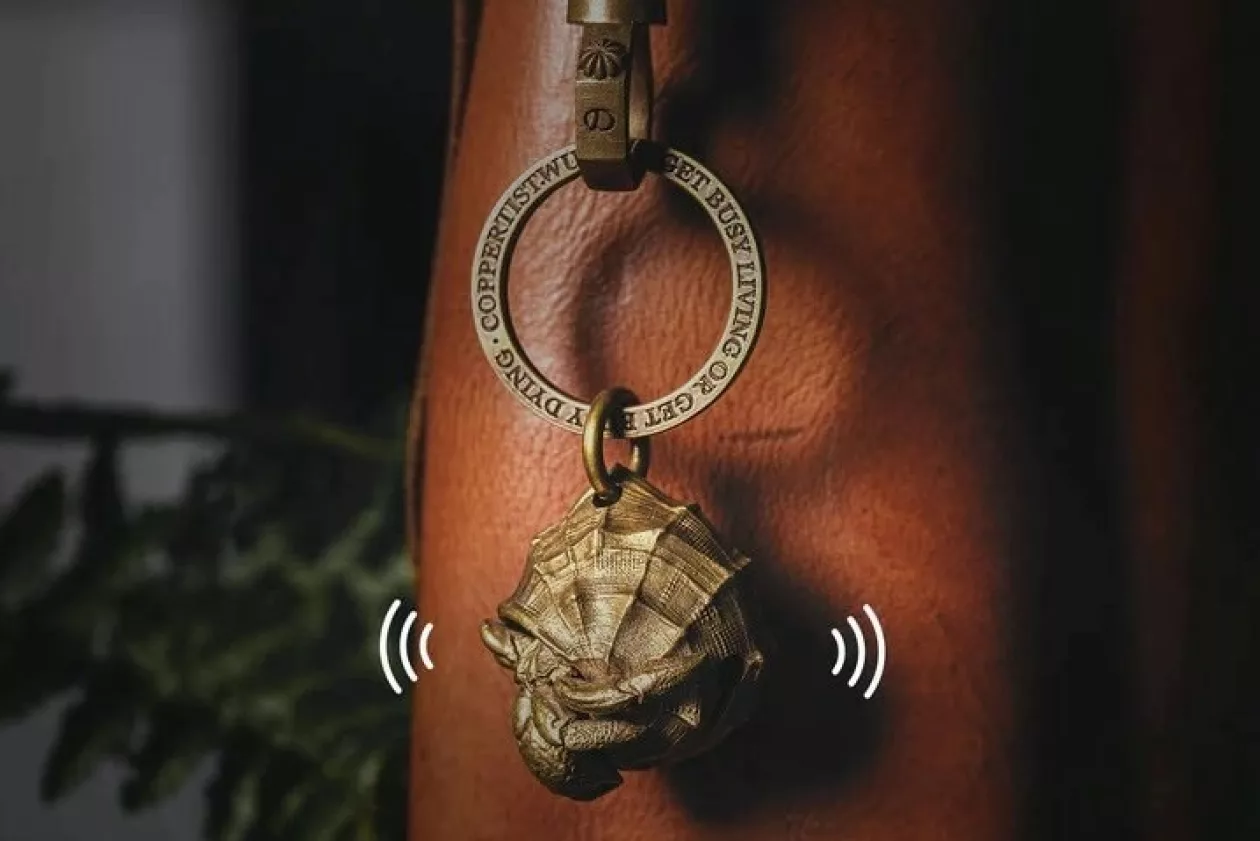 BRASS HERMIT CRAB BELL 1