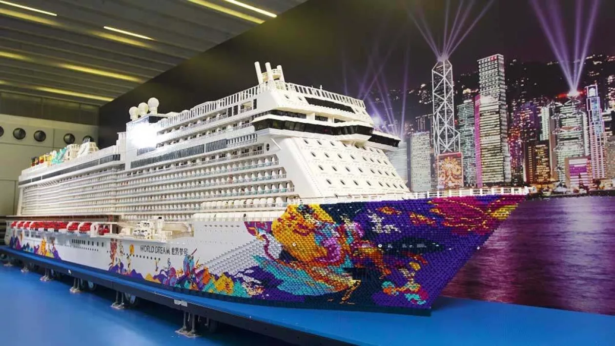 Largest lego ship