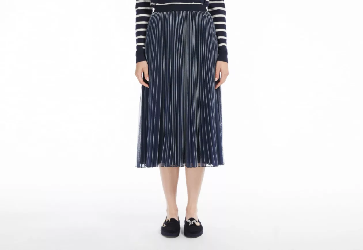 Crepe de chine skirt from Max Mara 4