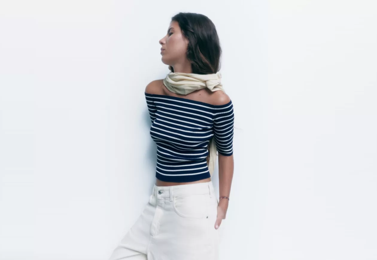 RIBBED KNIT TOP from ZARA 2