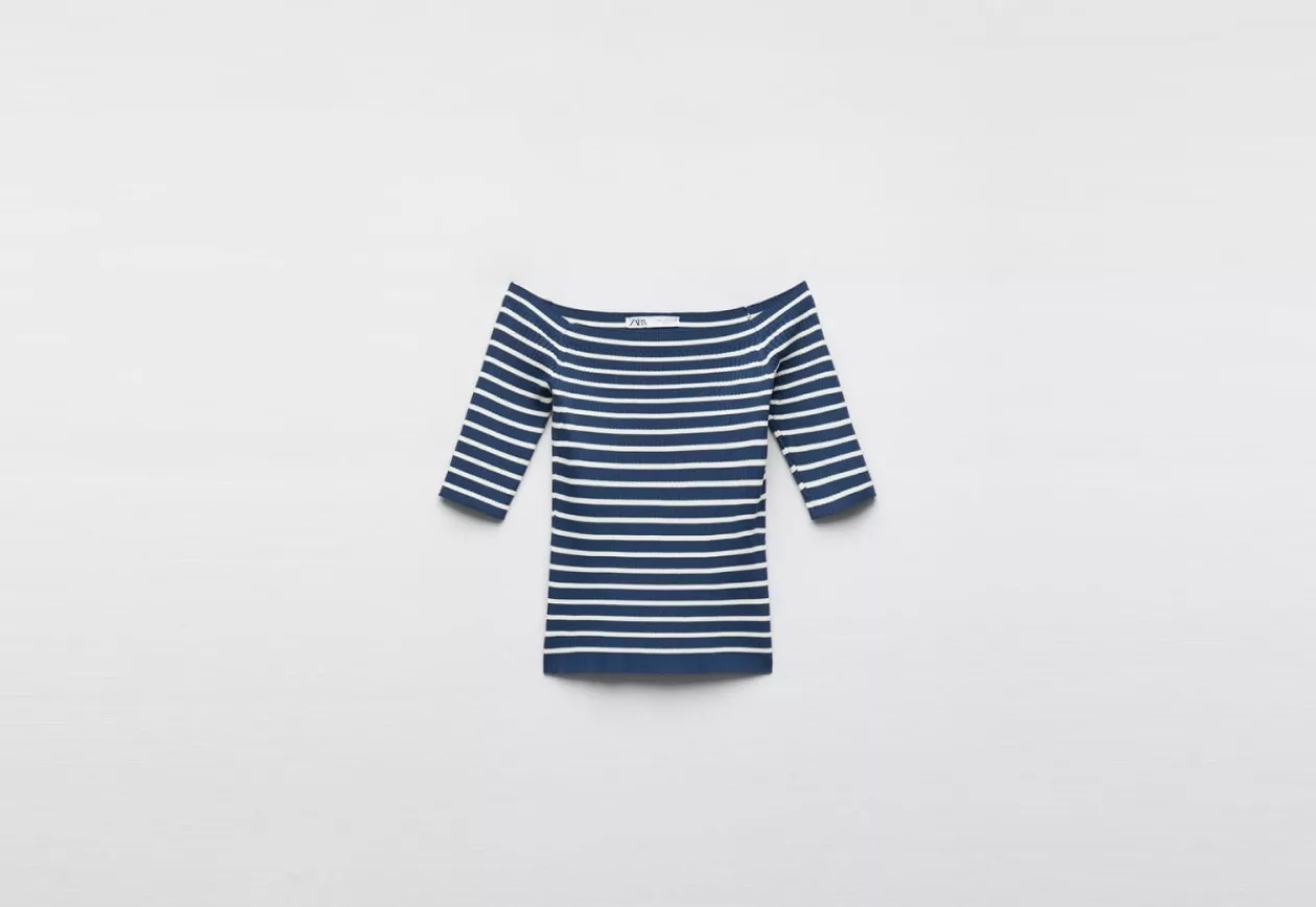 RIBBED KNIT TOP from ZARA 4