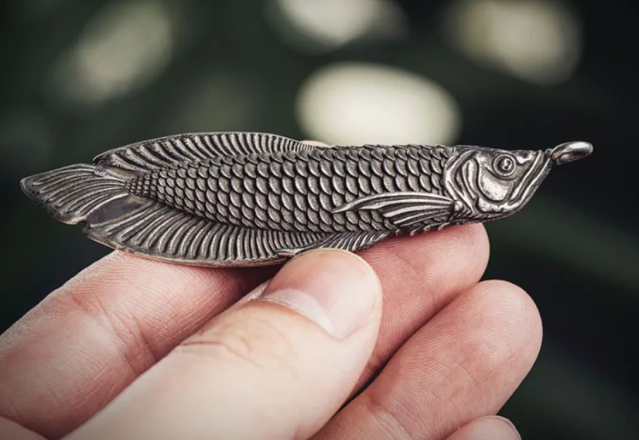 SILVER AROWANA BOX OPENER 1