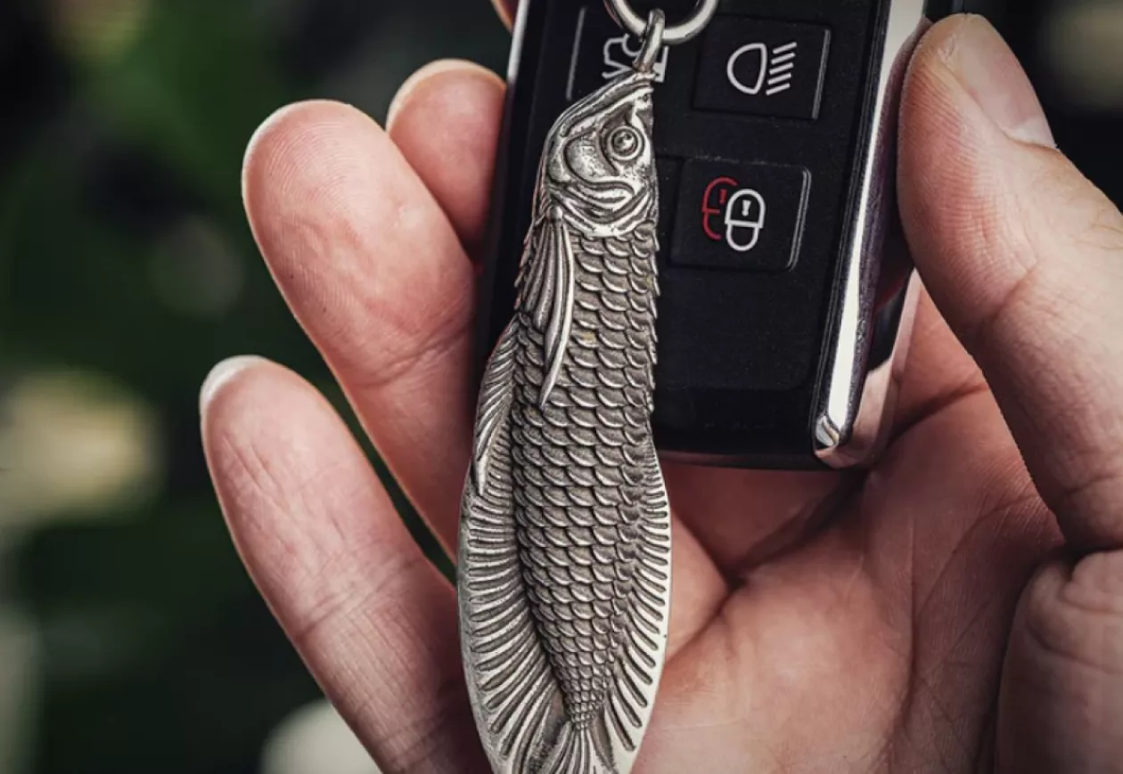 SILVER AROWANA BOX OPENER 3