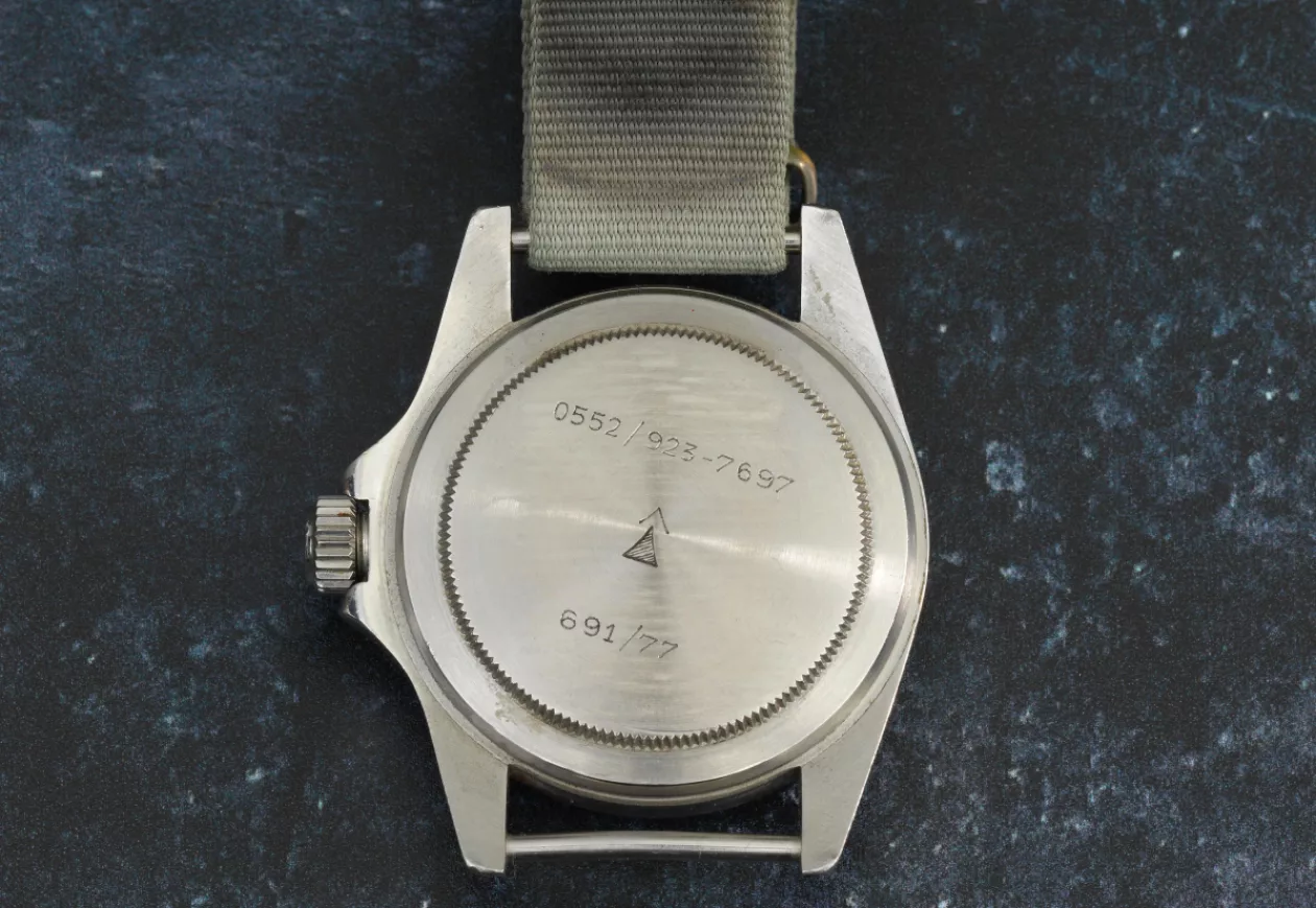 1975 ROLEX ROYAL NAVY MILITARY SUBMARINER WATCH 21