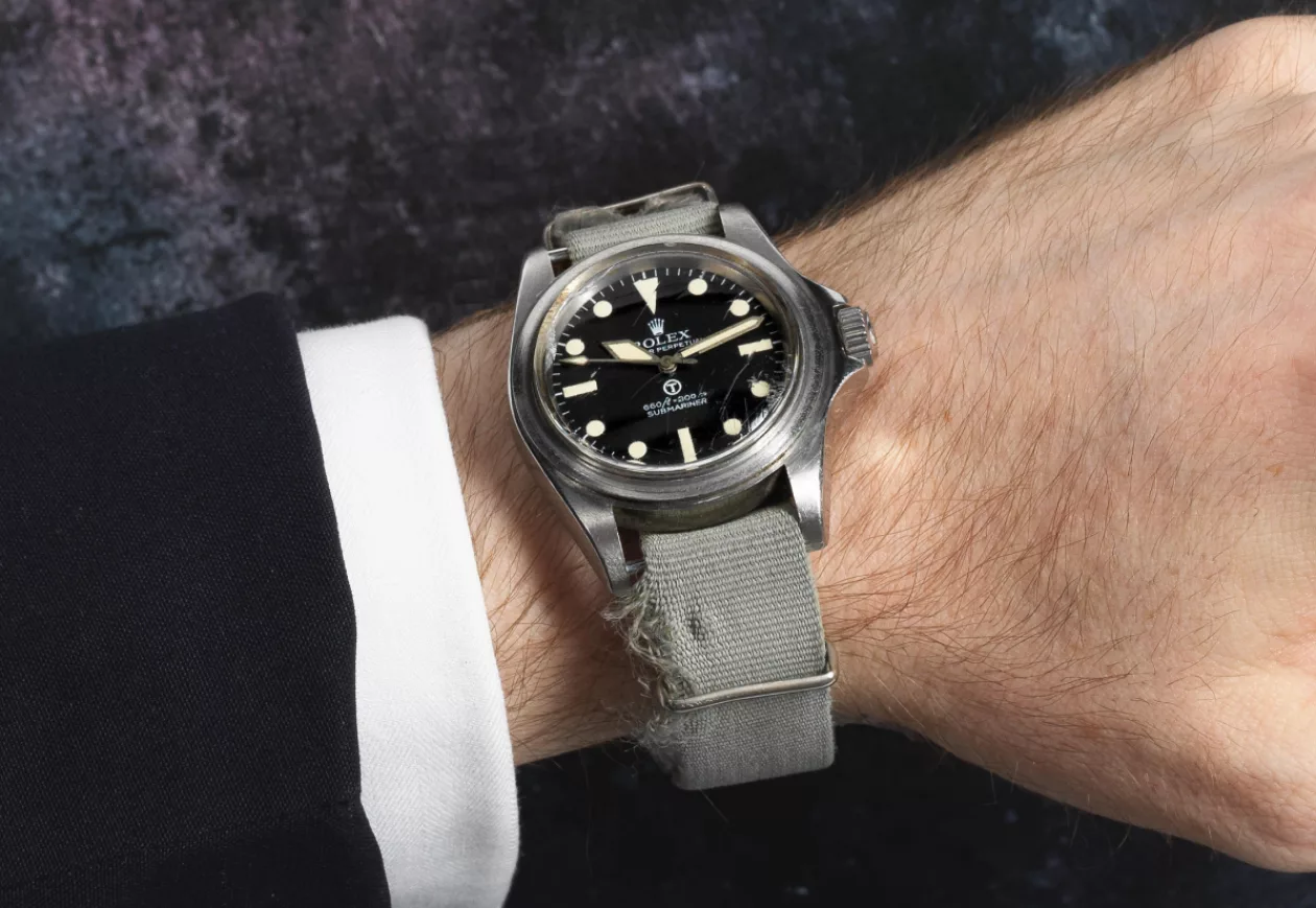 1975 ROLEX ROYAL NAVY MILITARY SUBMARINER WATCH 31