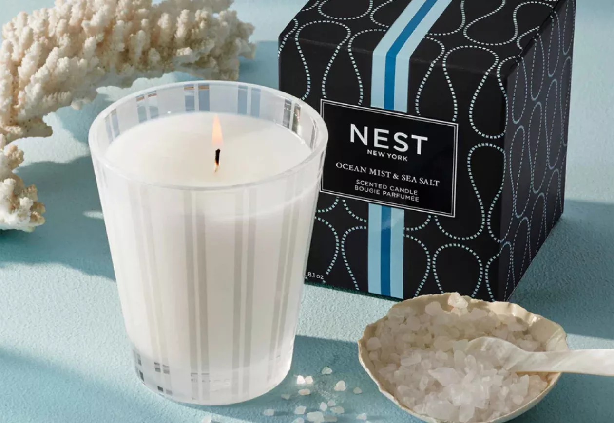 Ocean Mist Sea Salt Classic Candle from NEST New York 2